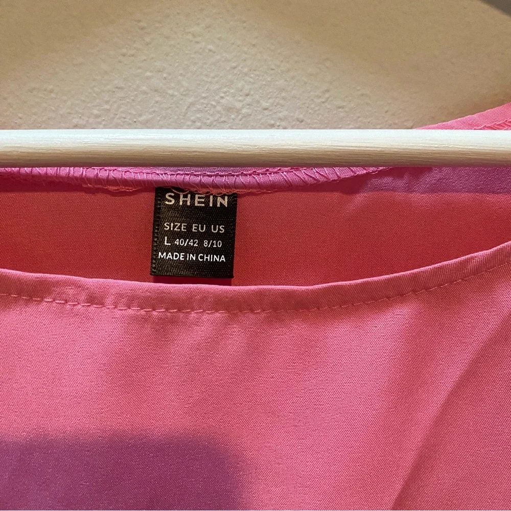 Pink Tiered Ruffle Top - Picture 2 of 4
